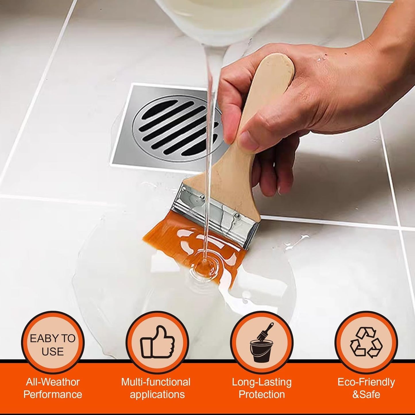 Efficient Leak privation Transparent Waterproof Glue